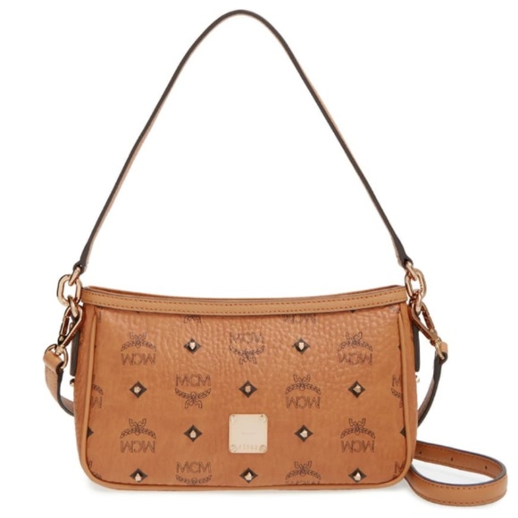 MCM Handbags - 🎉3X Host Pick Authentic MCM 'Gold Visetos' Bag